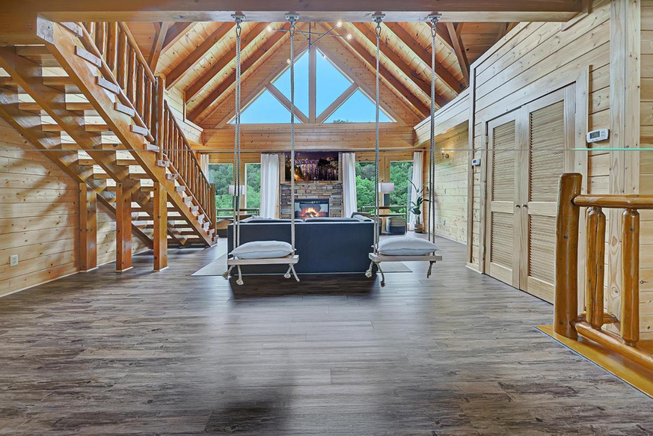 Gorgeous Large Mountain View Cabin W Hot Tub, Free Wifi, Games Vila Sevierville Exterior foto